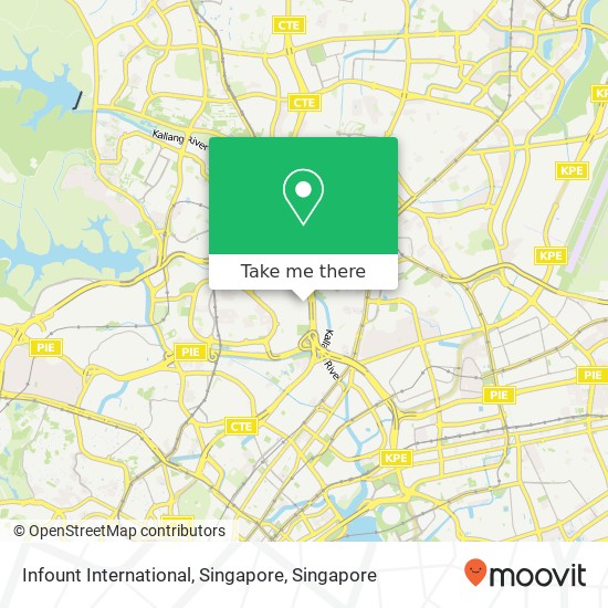 Infount International, Singapore地图