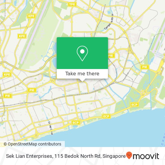 Sek Lian Enterprises, 115 Bedok North Rd map