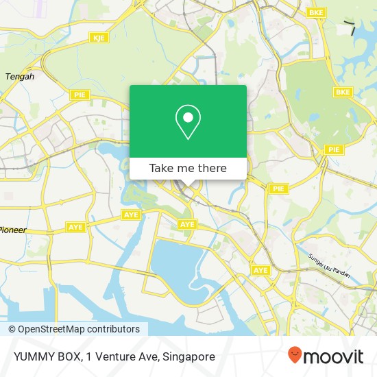 YUMMY BOX, 1 Venture Ave map