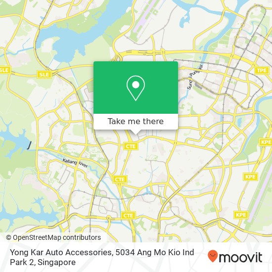 Yong Kar Auto Accessories, 5034 Ang Mo Kio Ind Park 2地图
