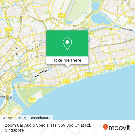 Zoom Car Audio Specialists, 359 Joo Chiat Rd地图