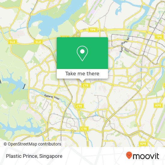 Plastic Prince, Ang Mo Kio Ave 10地图