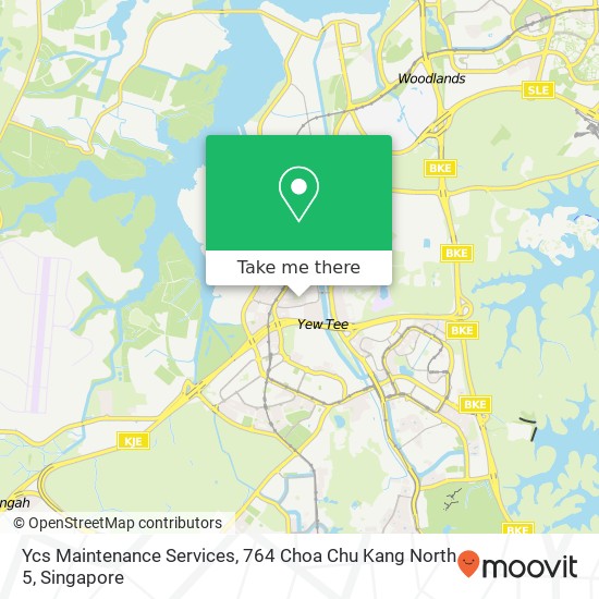 Ycs Maintenance Services, 764 Choa Chu Kang North 5 map