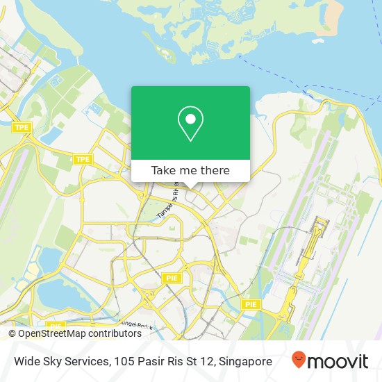 Wide Sky Services, 105 Pasir Ris St 12 map