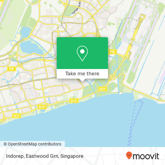 Indorep, Eastwood Grn map