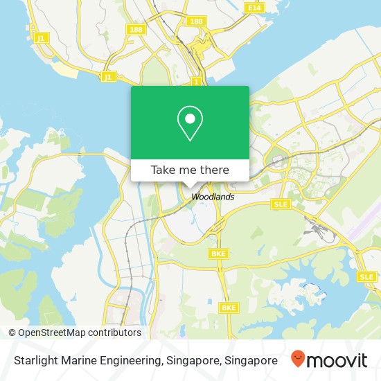 Starlight Marine Engineering, Singapore map