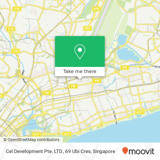 Cel Development Pte. LTD., 69 Ubi Cres map