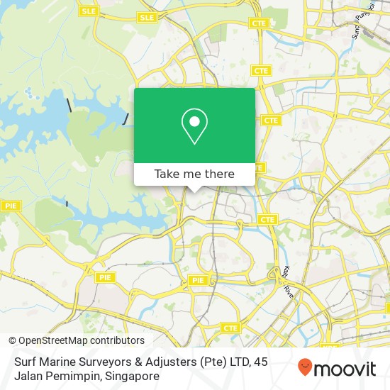 Surf Marine Surveyors & Adjusters (Pte) LTD, 45 Jalan Pemimpin地图