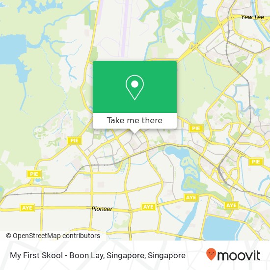 My First Skool - Boon Lay, Singapore map