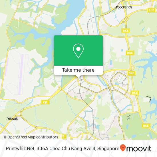 Printwhiz.Net, 306A Choa Chu Kang Ave 4 map
