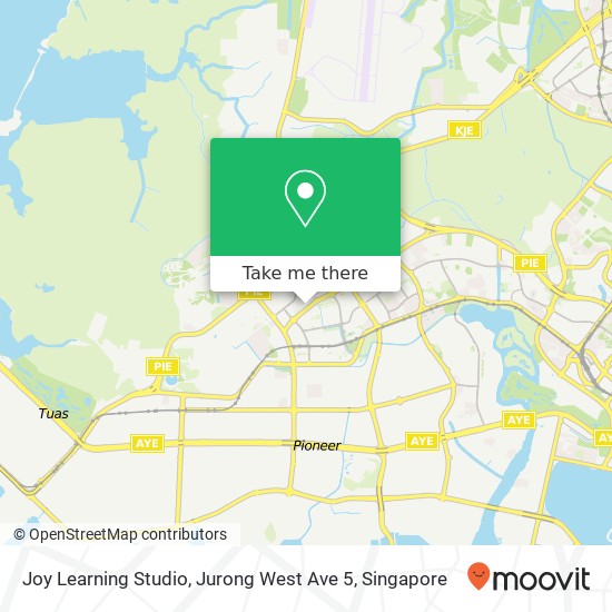 Joy Learning Studio, Jurong West Ave 5 map