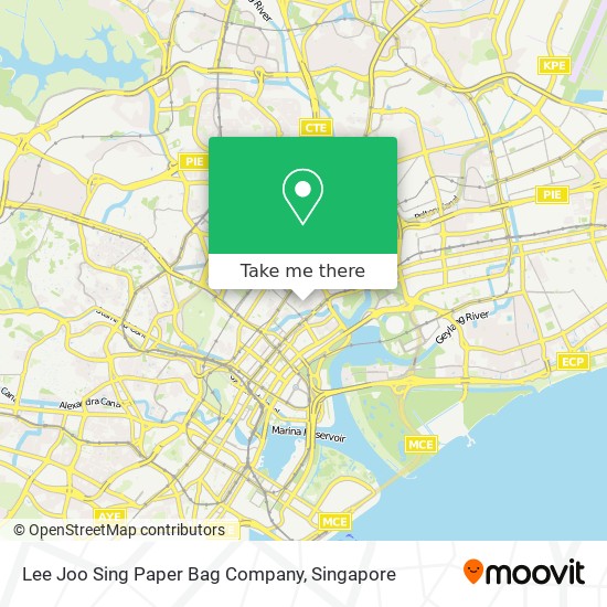 Lee Joo Sing Paper Bag Company map