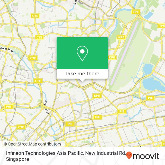 Infineon Technologies Asia Pacific, New Industrial Rd地图