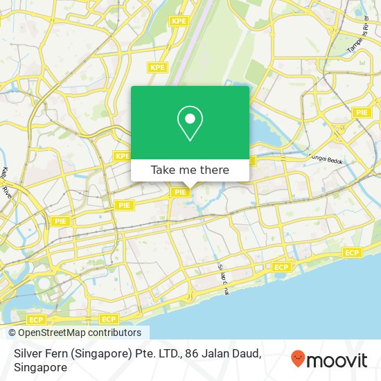 Silver Fern (Singapore) Pte. LTD., 86 Jalan Daud地图