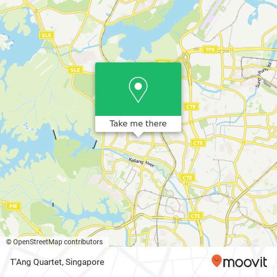 T'Ang Quartet, Mayflower Ln map