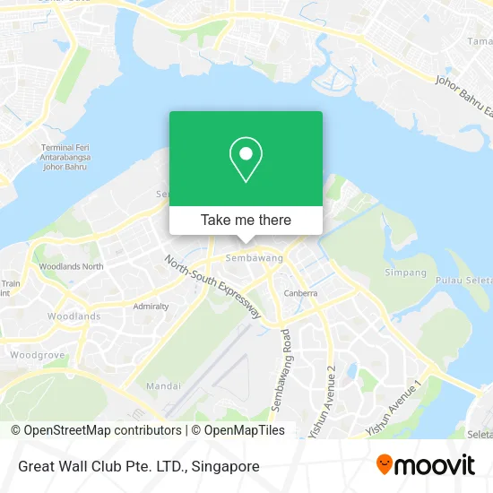 Great Wall Club Pte. LTD.地图