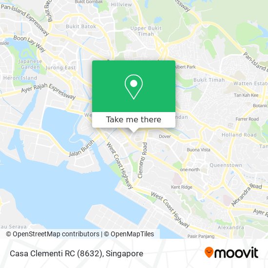 Casa Clementi RC (8632) map