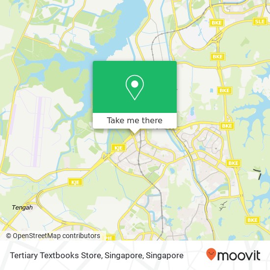 Tertiary Textbooks Store, Singapore地图