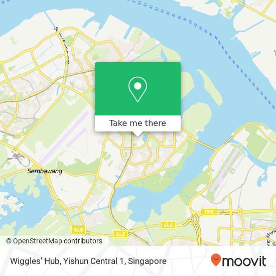 Wiggles' Hub, Yishun Central 1地图