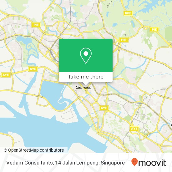 Vedam Consultants, 14 Jalan Lempeng map