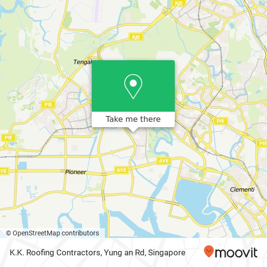 K.K. Roofing Contractors, Yung an Rd地图