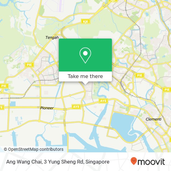 Ang Wang Chai, 3 Yung Sheng Rd地图
