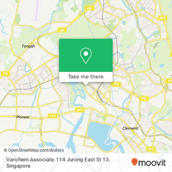 Varichem Associate, 114 Jurong East St 13 map