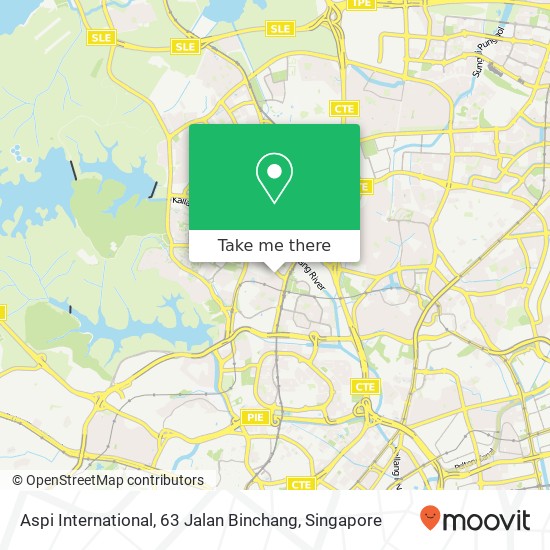 Aspi International, 63 Jalan Binchang map