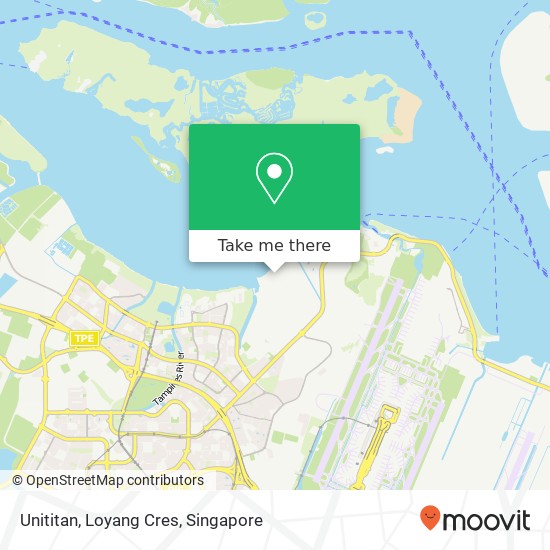 Unititan, Loyang Cres map