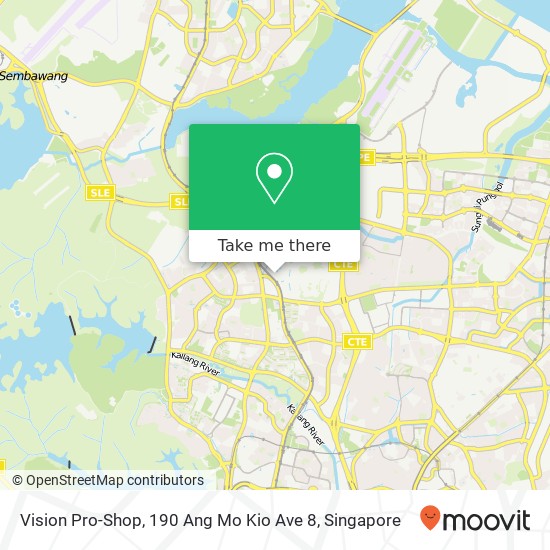 Vision Pro-Shop, 190 Ang Mo Kio Ave 8 map