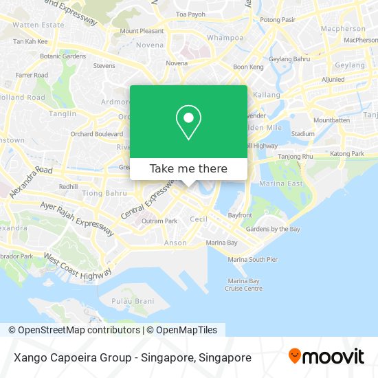 Xango Capoeira Group - Singapore map