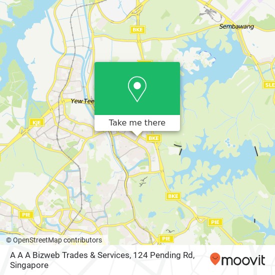 A A A Bizweb Trades & Services, 124 Pending Rd map