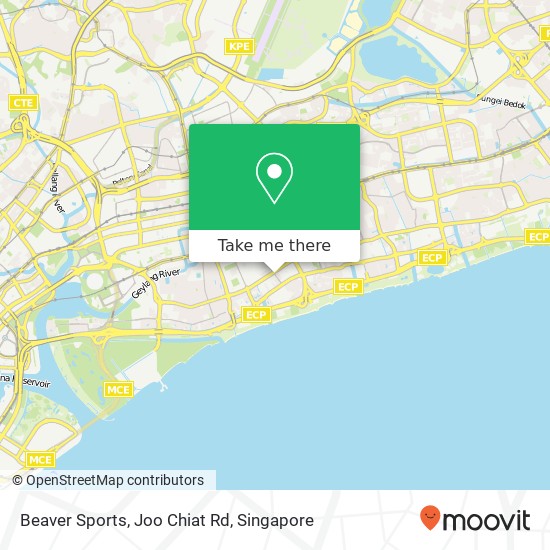 Beaver Sports, Joo Chiat Rd map