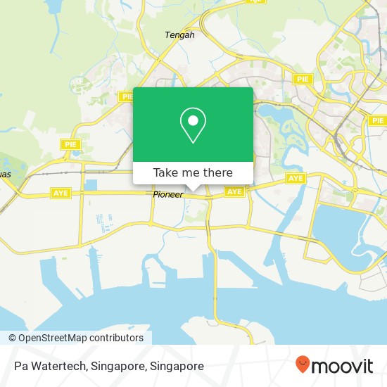 Pa Watertech, Singapore map