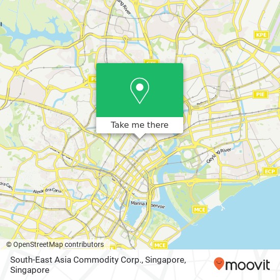 South-East Asia Commodity Corp., Singapore地图