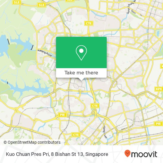 Kuo Chuan Pres Pri, 8 Bishan St 13地图