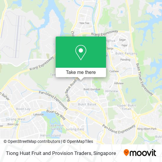 Tiong Huat Fruit and Provision Traders map