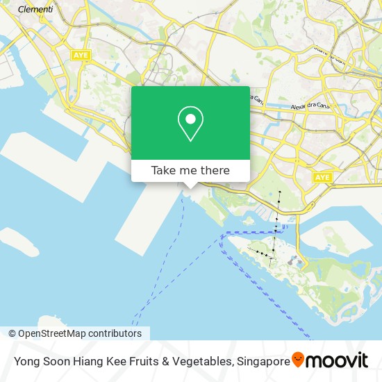 Yong Soon Hiang Kee Fruits & Vegetables地图