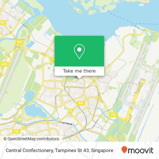 Central Confectionery, Tampines St 43 map