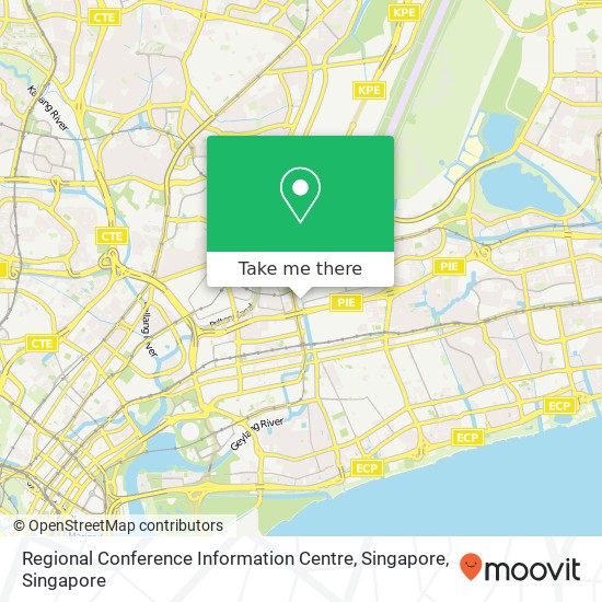Regional Conference Information Centre, Singapore map