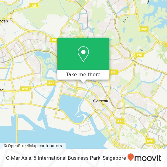 C-Mar Asia, 5 International Business Park map