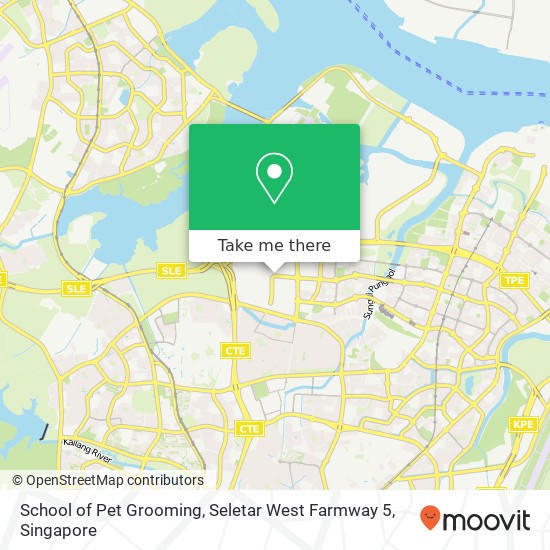 School of Pet Grooming, Seletar West Farmway 5 map