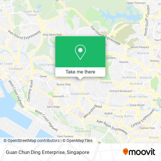 Guan Chun Ding Enterprise map