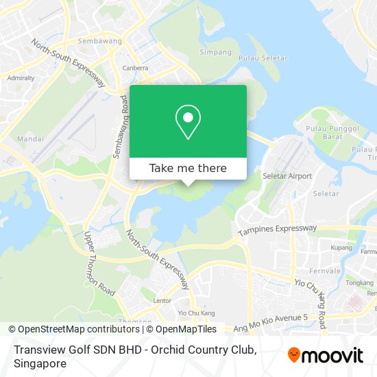 Transview Golf SDN BHD - Orchid Country Club map