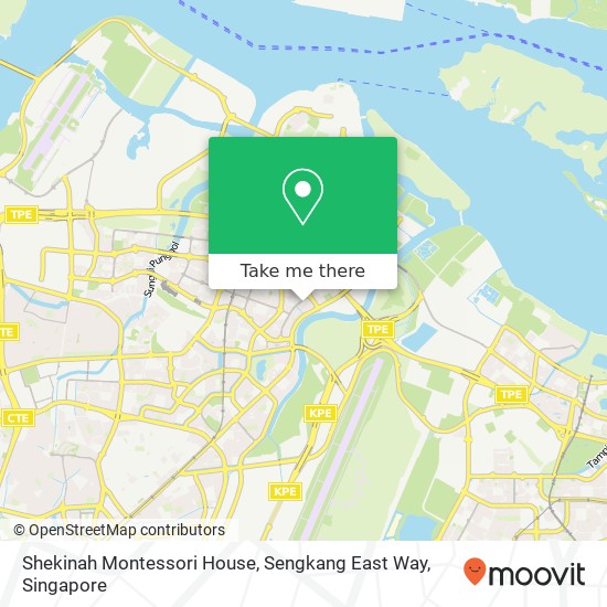 Shekinah Montessori House, Sengkang East Way map