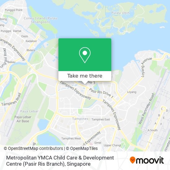 Metropolitan YMCA Child Care & Development Centre (Pasir Ris Branch) map