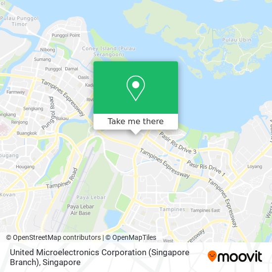 United Microelectronics Corporation (Singapore Branch) map