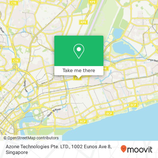 Azone Technologies Pte. LTD., 1002 Eunos Ave 8 map