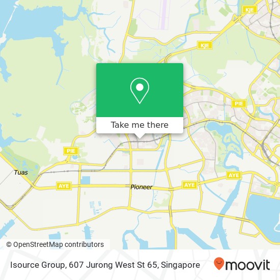 Isource Group, 607 Jurong West St 65 map