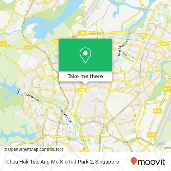 Chua Hak Tee, Ang Mo Kio Ind Park 2地图